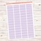 1.5 inch width Scalloped Planner Sticker Labels 046 Scrapbooking Kids DIY Arts Crafting
